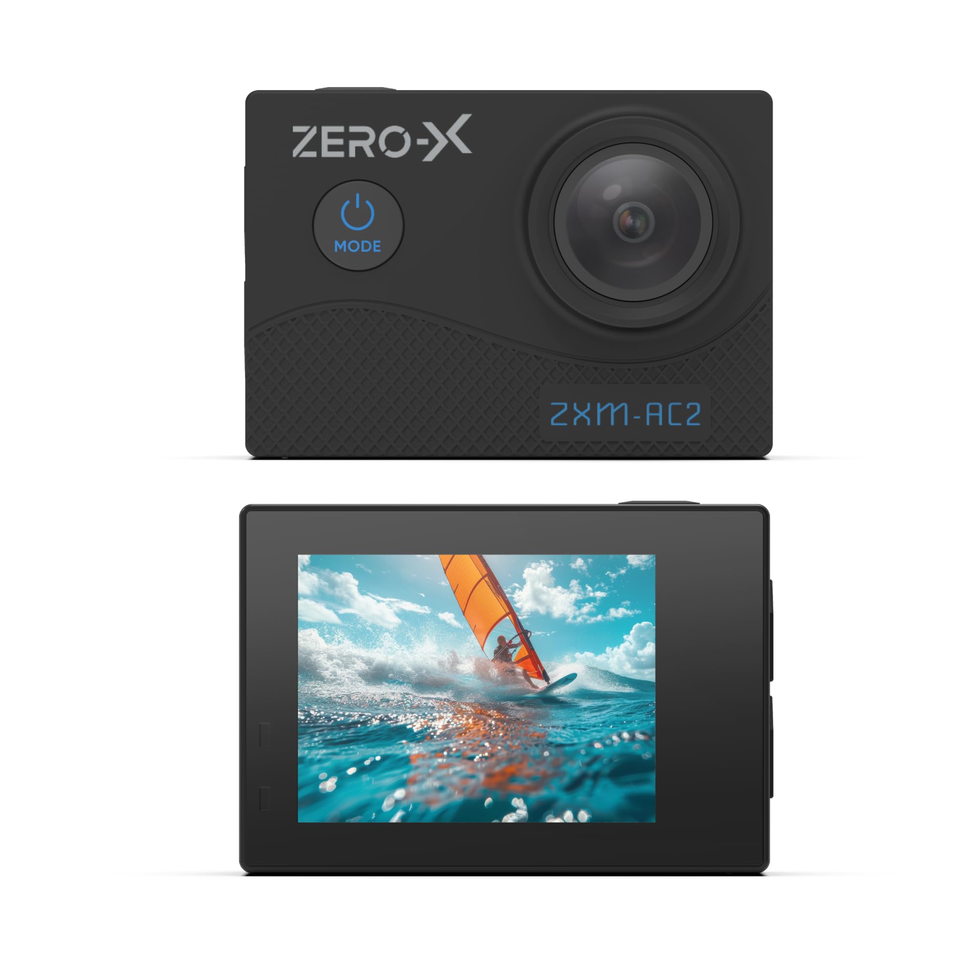 Zero-X 4K UHD WiFi Action Camera - 2.0